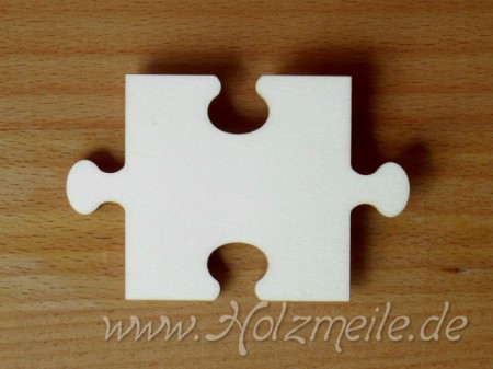 Puzzleteil Platzkarte Mitte KLKL 5 cm / ohne Beschriftung