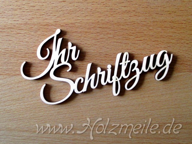 Ihr Individueller Holz-Schriftzug "Graz" 17 Buchstaben