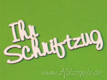 Ihr Individueller Holz-Schriftzug "Frankfurt" 4,5 cm