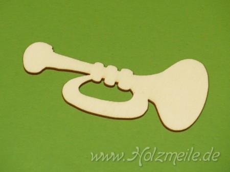 Trompete aus Holz