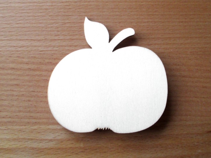 Apfel aus Holz